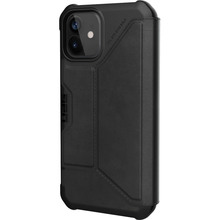Чохол UAG Metropolis для Apple iPhone 12/12 Pro Leather Black (112356118340)