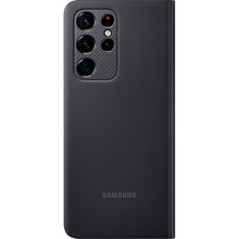 Чохол Samsung Clear View Cover with S Pen для Samsung Galaxy S21 Ultra Black (EF-ZG99PCBEGRU)