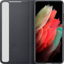 Чохол Samsung Clear View Cover with S Pen для Samsung Galaxy S21 Ultra Black (EF-ZG99PCBEGRU)