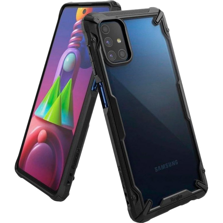 

Чехол RINGKE Samsung Galaxy M51 BLACK (RCS4803), Samsung Galaxy M51 BLACK (RCS4803)
