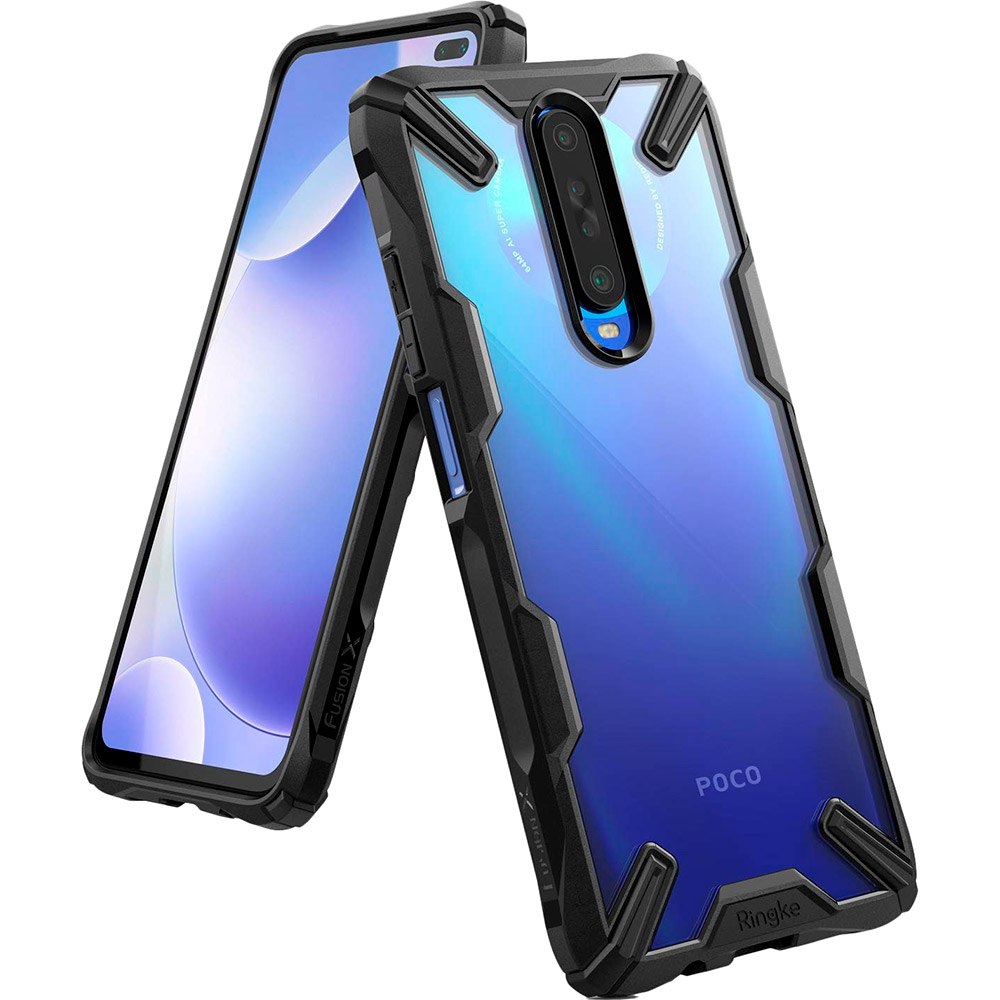 Чохол RINGKE Fusion X для Xiaomi Redmi K30/K30 5G/POCO X2 Black (RCX4813)