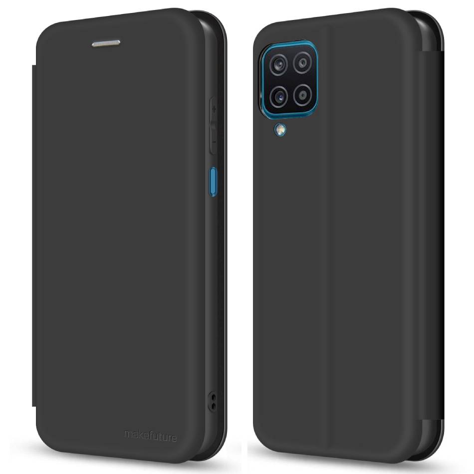 

Чехол MAKEFUTURE Samsung A12 Flip (PU) Black (MCP-SA12BK), Samsung A12 Flip (PU) Black (MCP-SA12BK)