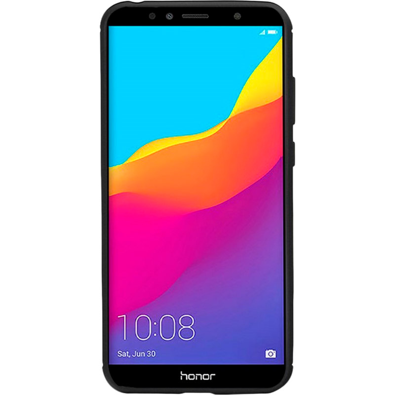 Чохол GlobalCase Leo для Honor 7A Pro Black (1283126492822) Тип чохол-накладка