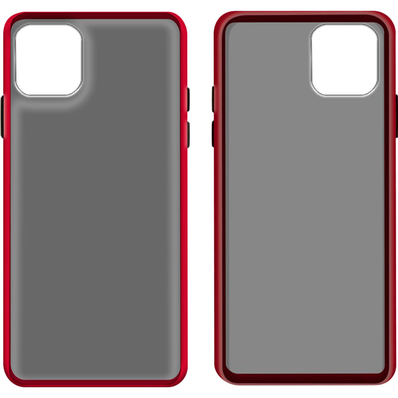 Чохол Intaleo Smoky для Apple iPhone 11 Red (1283126496684) Колір червоний