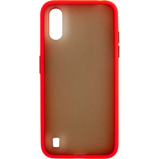 

Чехол Dengos Matt для Samsung Galaxy A01 Red (DG-TPU-MATT-33), (Matt) для Samsung Galaxy A01, черв.