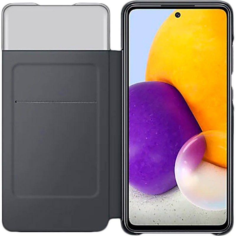 Чехол SAMSUNG Smart S View Wallet Cover для Samsung Galaxy A72/A725 Black (EF-EA725PBEGRU) Цвет черный