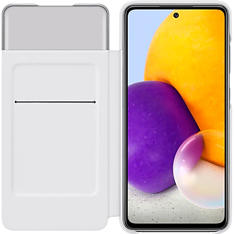 Чехол SAMSUNG S View Wallet Cover для Samsung Galaxy A72/A725 White (EF-EA725PWEGRU) Тип чехол-книжка