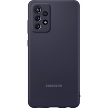 Чехол SAMSUNG Silicone Cover для Samsung Galaxy A72 Black (EF-PA725TBEGRU)