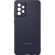 Чохол SAMSUNG Silicone Cover для Samsung Galaxy A72 Black (EF-PA725TBEGRU)