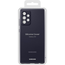 Чохол SAMSUNG Silicone Cover для Samsung Galaxy A72 Black (EF-PA725TBEGRU)