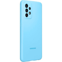 Чехол SAMSUNG Silicone Cover для Samsung Galaxy A72 Blue (EF-PA725TLEGRU)