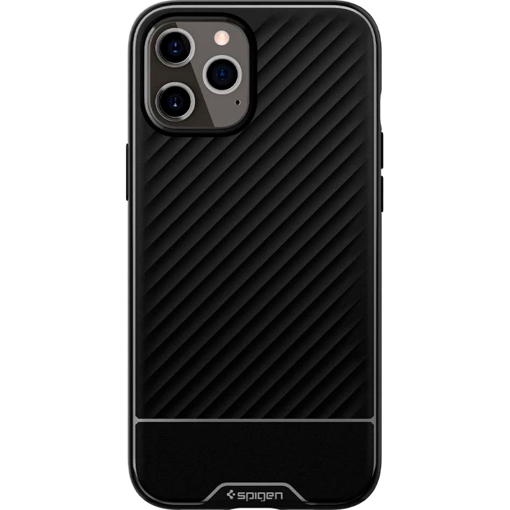 

Чехол SPIGEN iPhone 12/12 Pro Core Armor Matte Black (ACS01515), iPhone 12/12 Pro Core Armor, Matte Black