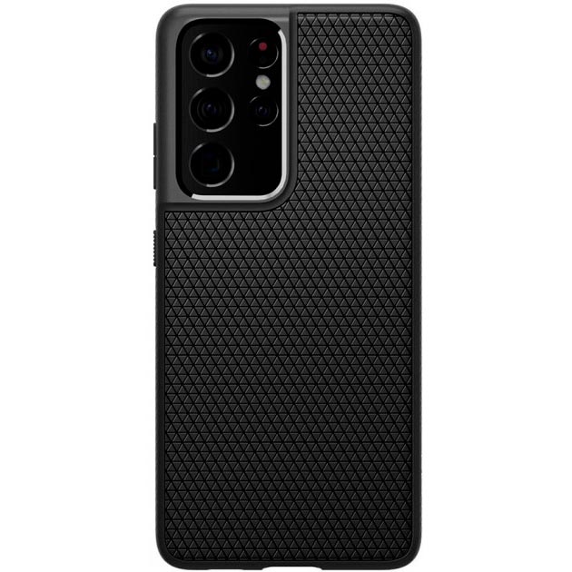 

Чехол SPIGEN Samsung Galaxy S21 Ultra Liquid Air Matte Black (ACS02350), Samsung Galaxy S21 Ultra Liquid Air, Matte Black