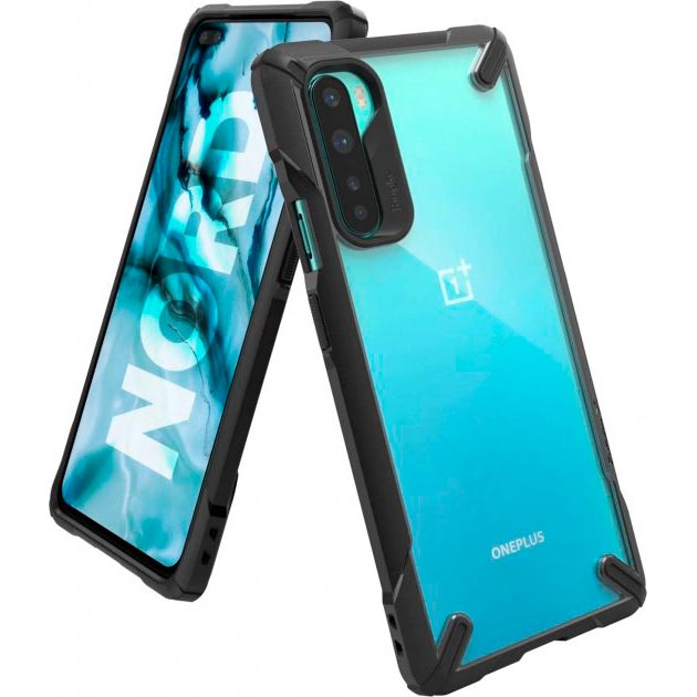 

Чехол RINGKE Fusion X для OnePlus Nord BLACK (RCH4848), Fusion X для OnePlus Nord BLACK