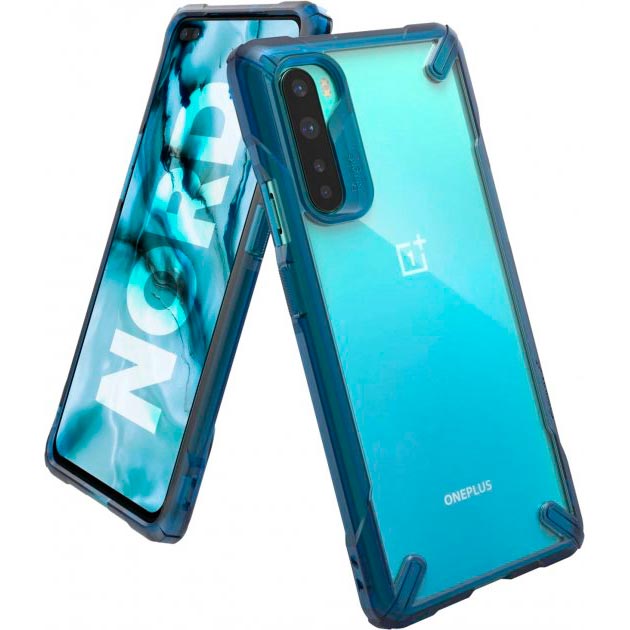 

Чехол RINGKE Fusion X для OnePlus Nord SPACE BLUE (RCH4849), Fusion X для OnePlus Nord SPACE BLUE