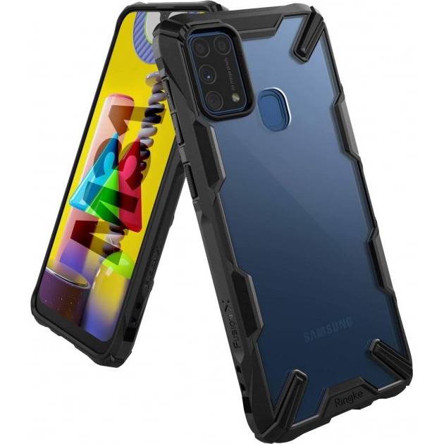 

Чехол RINGKE Fusion X для Samsung Galaxy M31/M30S BLACK (RCS4837), Fusion X для Samsung Galaxy M31/M30S BLACK