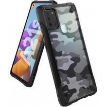 Чохол RINGKE Fusion X для Samsung Galaxy A21s Camo Black (RCS4839)