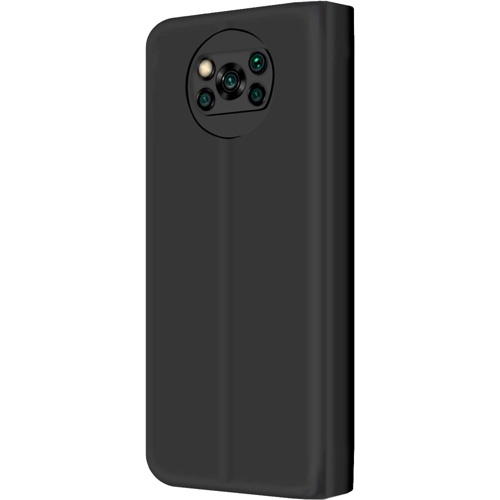 Чохол MAKEFUTURE для Xiaomi Poco X3 Pro Flip Soft-Touch PU Black (MCP-XPX3PBK) Тип чохол-книжка