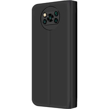 Чехол MAKEFUTURE для Xiaomi Poco X3 Pro Flip Soft-Touch PU Black (MCP-XPX3PBK)