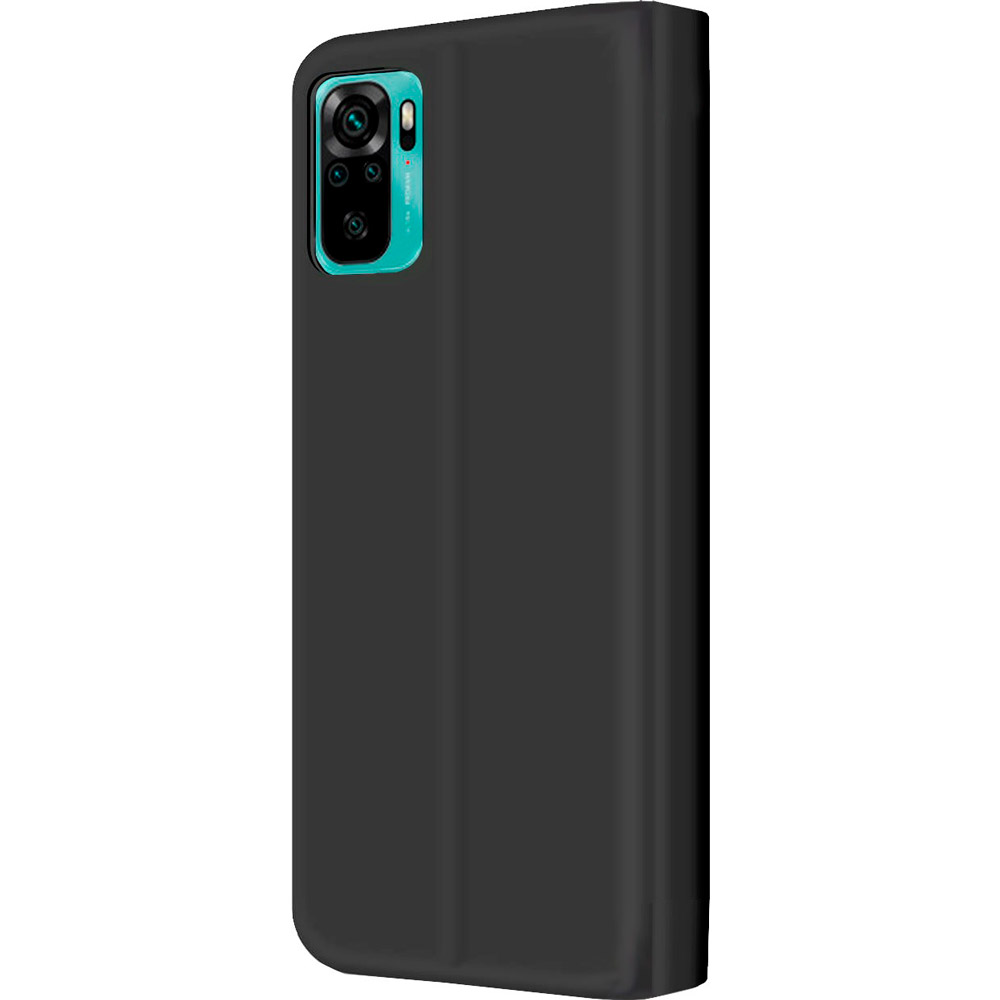 Чохол MAKEFUTURE для Xiaomi Redmi Note 10 Flip Soft-Touch PU Black (MCP-XRN10BK) Тип чохол-книжка