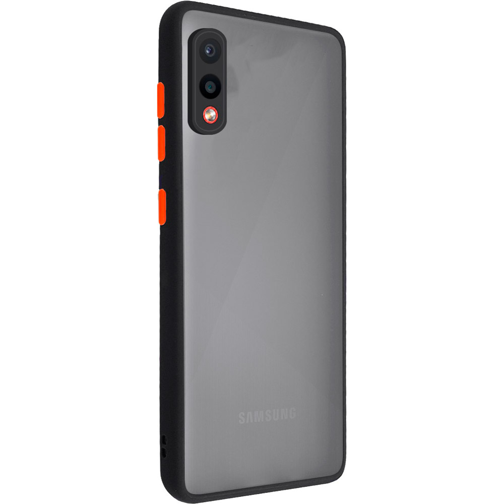 

Чехол MAKEFUTURE для Samsung A02 Frame Matte PC+TPU Black (MCMF-SA02BK), Samsung A02 Frame (Matte PC+TPU) Black