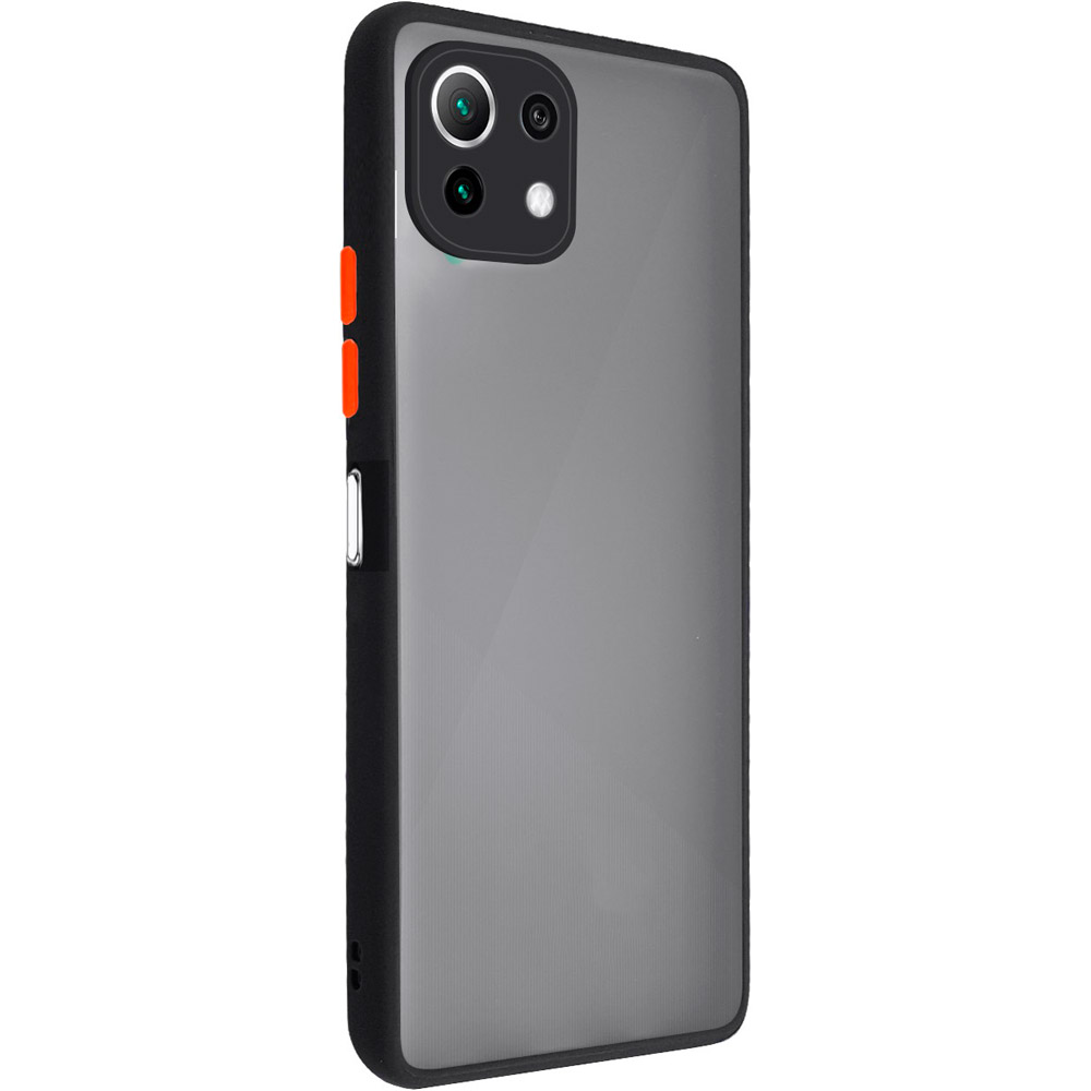 

Чехол MAKEFUTURE для Mi 11 Lite Frame Matte PC+TPU Black (MCMF-XM11LBK), Mi 11 Lite Frame (Matte PC+TPU) Black