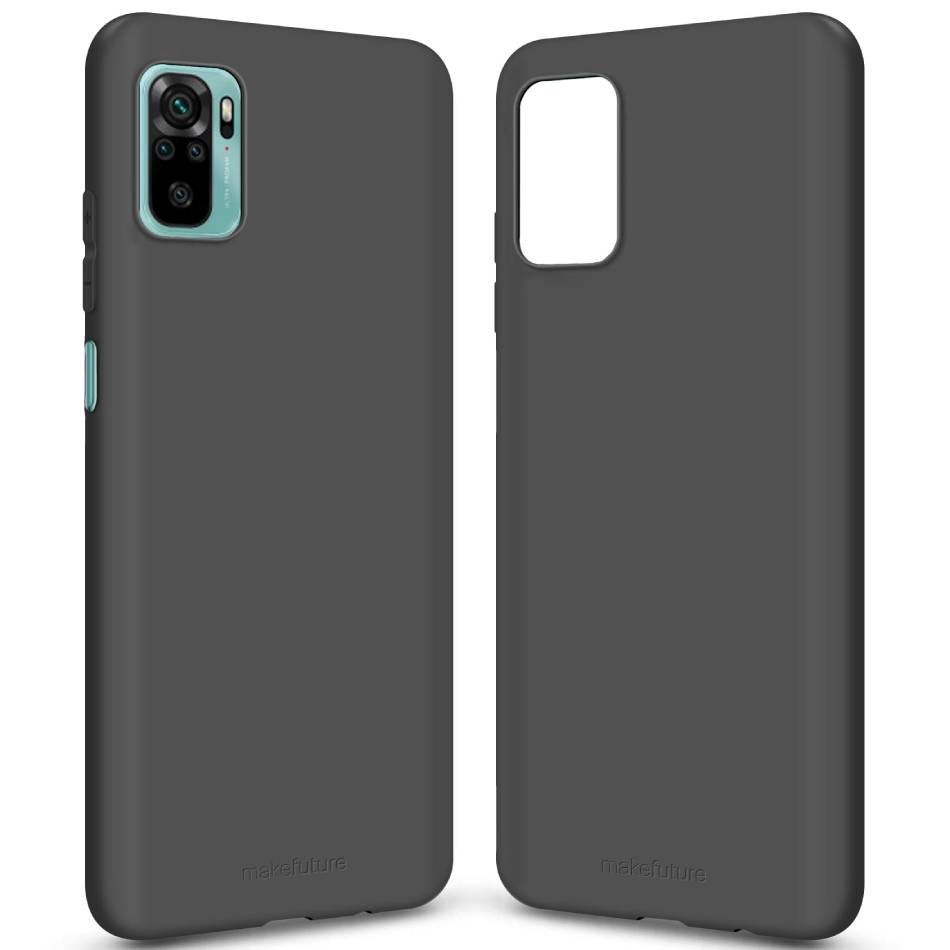

Чехол MAKEFUTURE Xiaomi Redmi Note 10 Skin (Matte TPU) Black (MCS-XRN10BK), Xiaomi Redmi Note 10 Skin (Matte TPU) Black