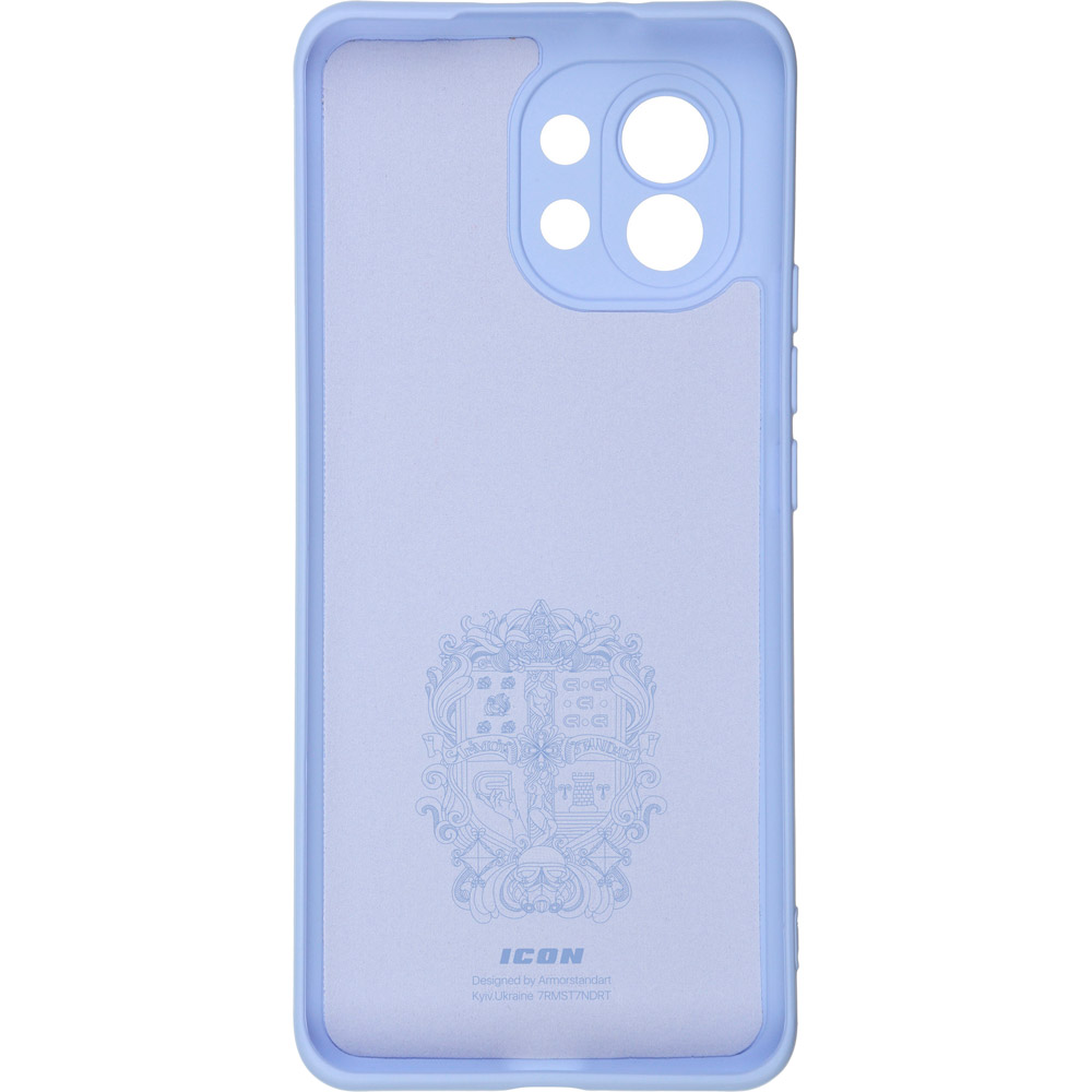 Чохол ArmorStandart ICON Case для Xiaomi Mi 11 Camera cover Lilac (ARM58257) Тип чохол-накладка