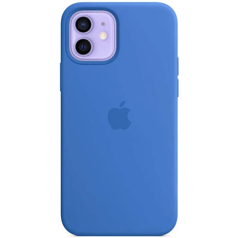 

Чехол APPLE iPhone 12/12 Pro Silicone Case MagSafe-Capri Blue (MJYY3ZM/A), iPhone 12/12 Pro Silicone Case MagSafe-Capri Blue