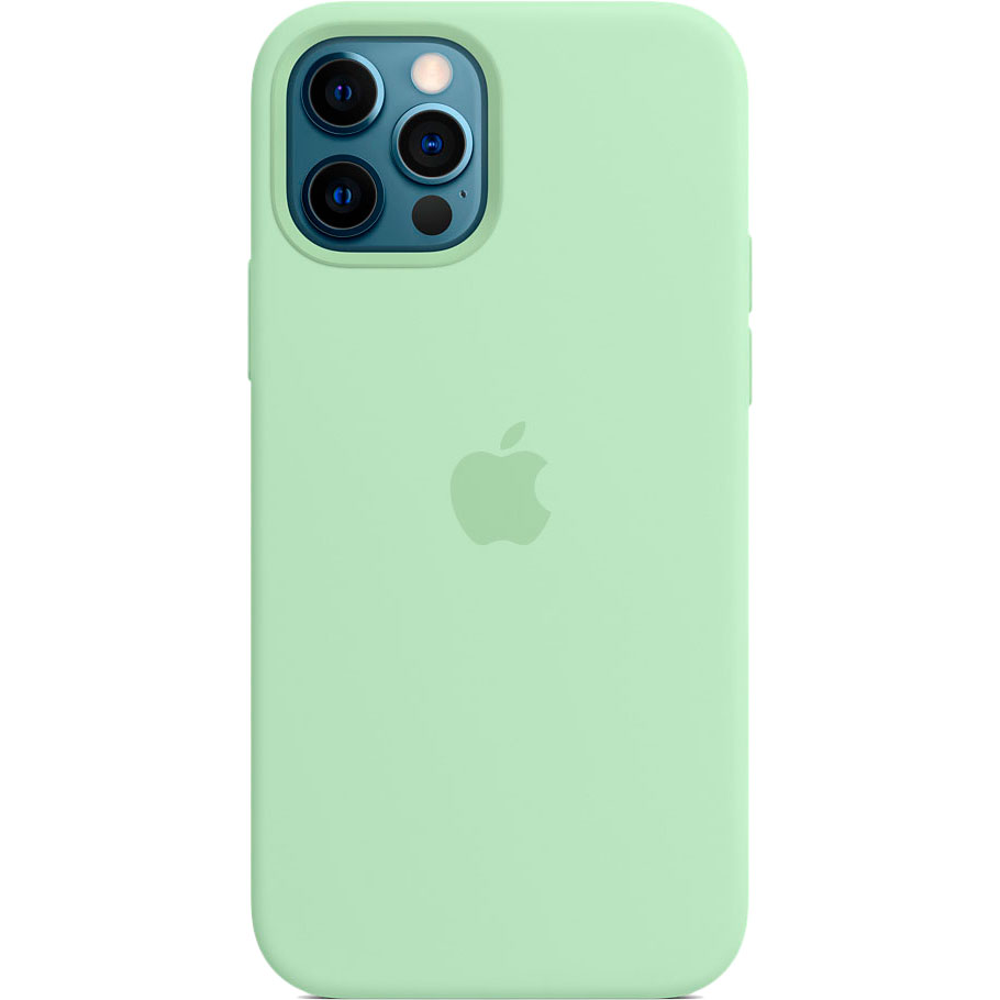 

Чехол APPLE iPhone 12 Pro Max Silicone Case MagSafe-Pistachio (MK053ZM/A), iPhone 12 Pro Max Silicone Case MagSafe-Pistachio