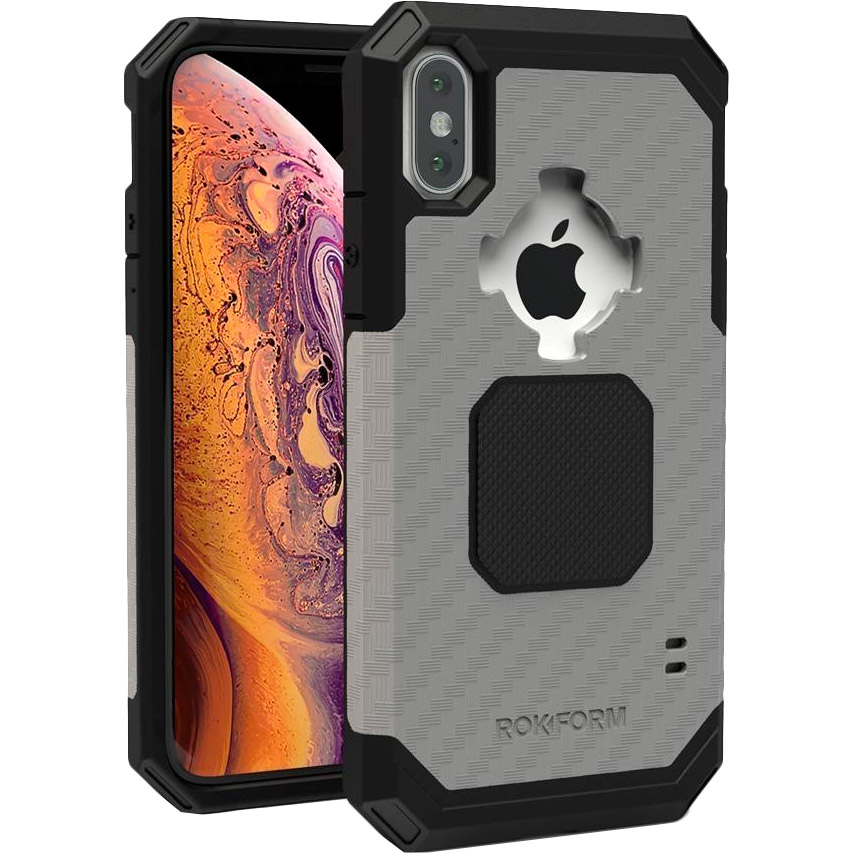 

Чехол ROKFORM Rugged для Apple iPhone XS/X Gun Metal (303743P), iPhone XS/X Rugged Gun Metal (303743P)