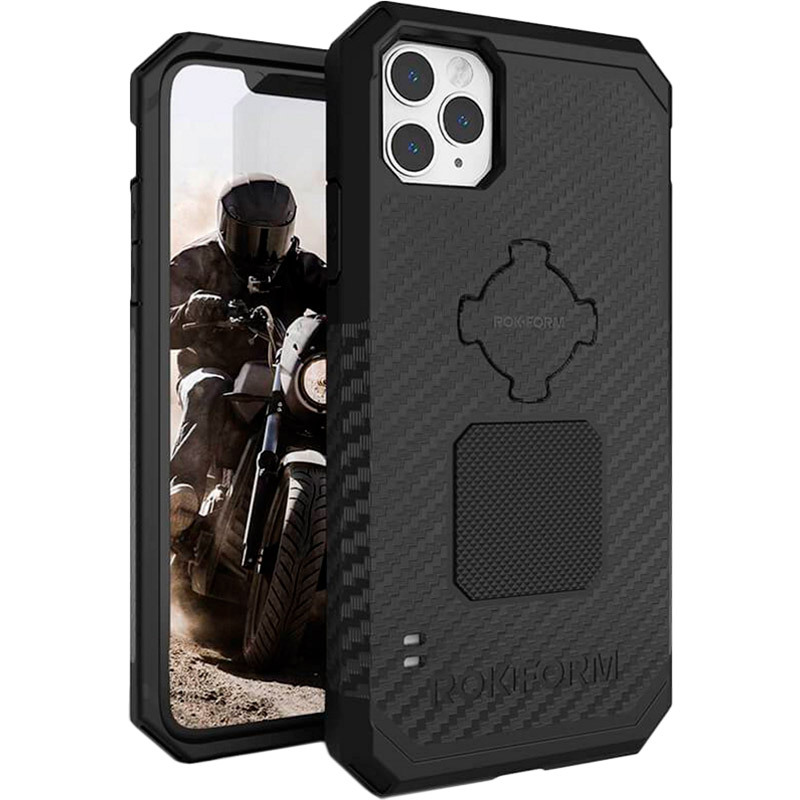 

Чехол ROKFORM Rugged для Apple iPhone 11 Pro Max Black (306801P), iPhone 11 Pro Max Rugged Black (306801P)