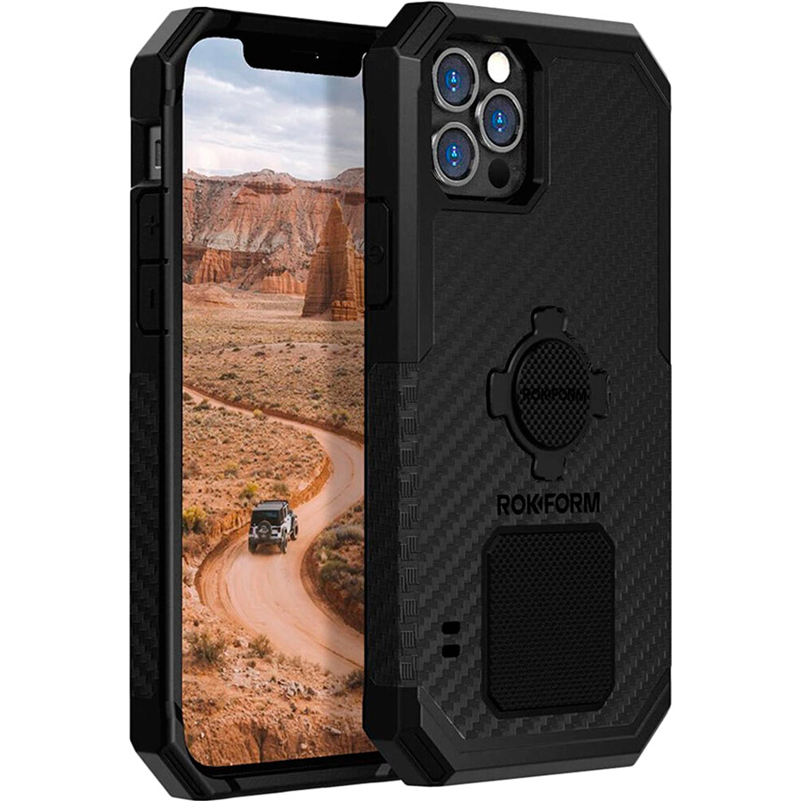 

Чехол ROKFORM Rugged Case для Apple iPhone 12/12 Pro Black (307301P), iPhone 12/12 Pro Rugged Case Black (307301P)