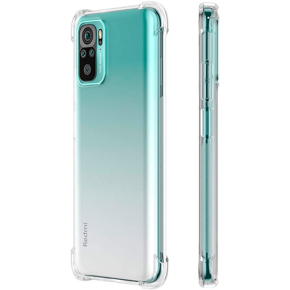 Чохол BECOVER для Xiaomi Redmi Note 10 / Note 10s Clear (706074) Колір прозорий