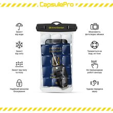 Чехол ARMORSTANDART CapsulePro Waterproof Floating Case Black (ARM59232)