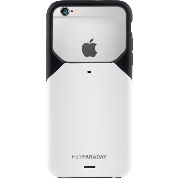 Чохол приймач HeyFaraday для iPhone 6/6S для бездротової зарядки White (KWP-208WH) Тип чохол-накладка