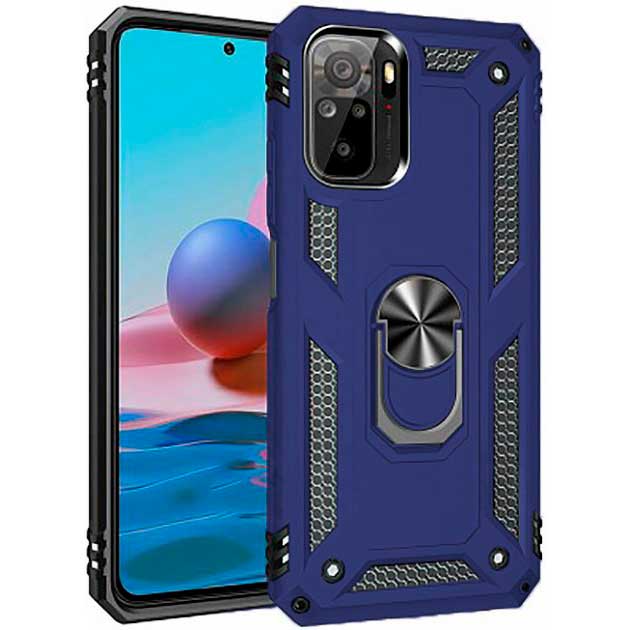 Чехол Xiaomi Redmi Note 10 Pro Blue (706132) Чехол Xiaomi Redmi Note 10 Pro Blue (706132)