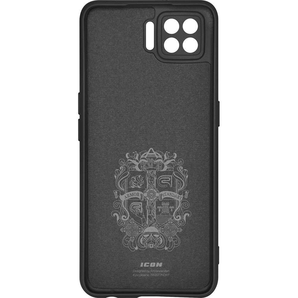 Чохол ArmorStandart ICON Case для OPPO A73 Camera cover Black (ARM58518) Сумісність за моделлю OPPO A73