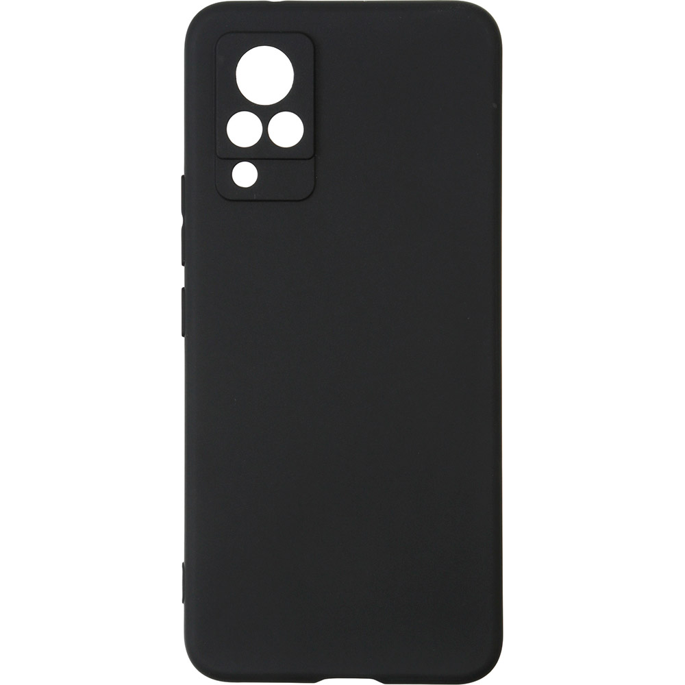 Чохол Armorstandart Matte Slim Fit для Vivo V21 Camera cover Black (ARM59515)