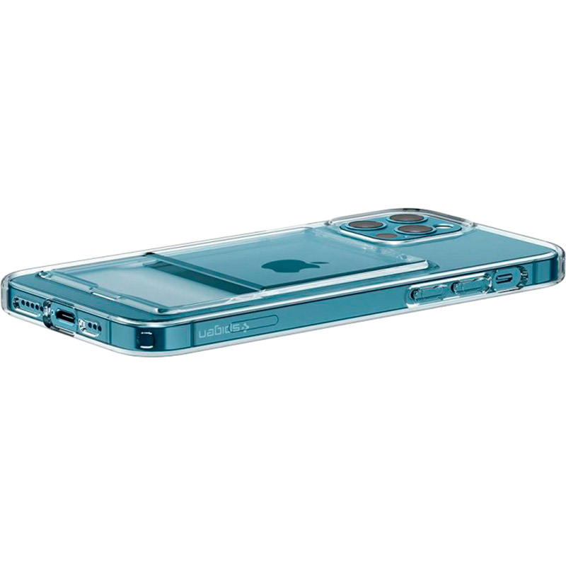 Чехол Spigen Crystal Slot для Apple iPhone 12/12 Pro Crystal Clear (ACS02576) Цвет прозрачный