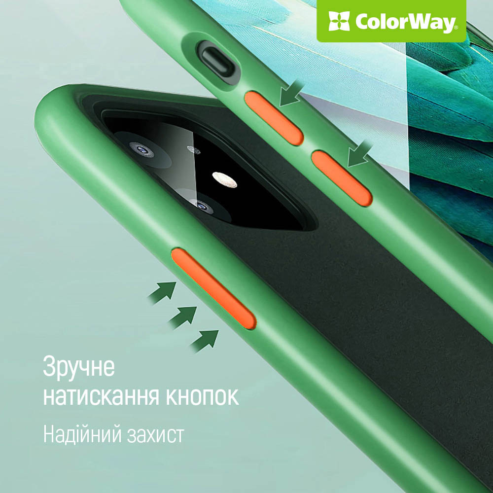 Чохол COLORWAY для iPhone 13 Smart Matte Blue (CW-CSMAI13-BU) Колір синій