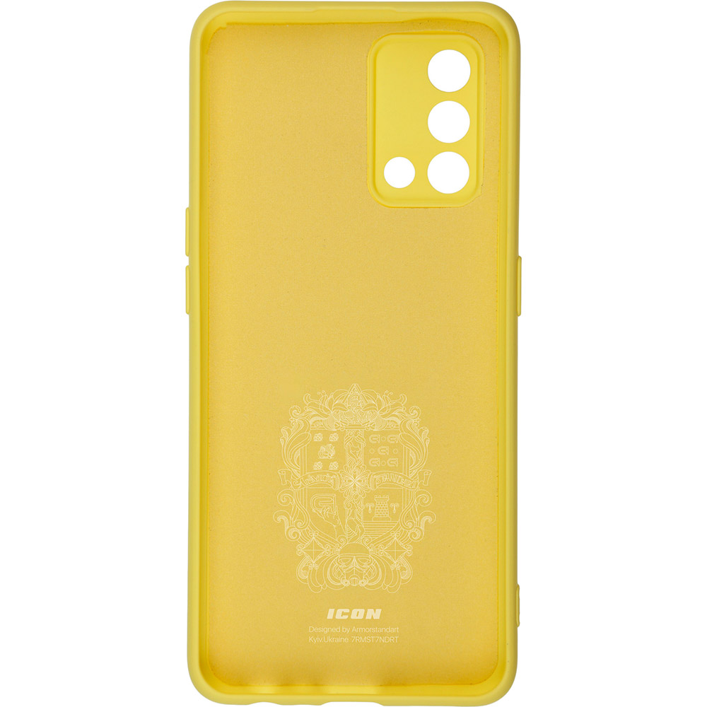 Чохол ArmorStandart ICON Case для OPPO A74 4G Camera cover Yellow (ARM59552) Сумісність за моделлю OPPO A74