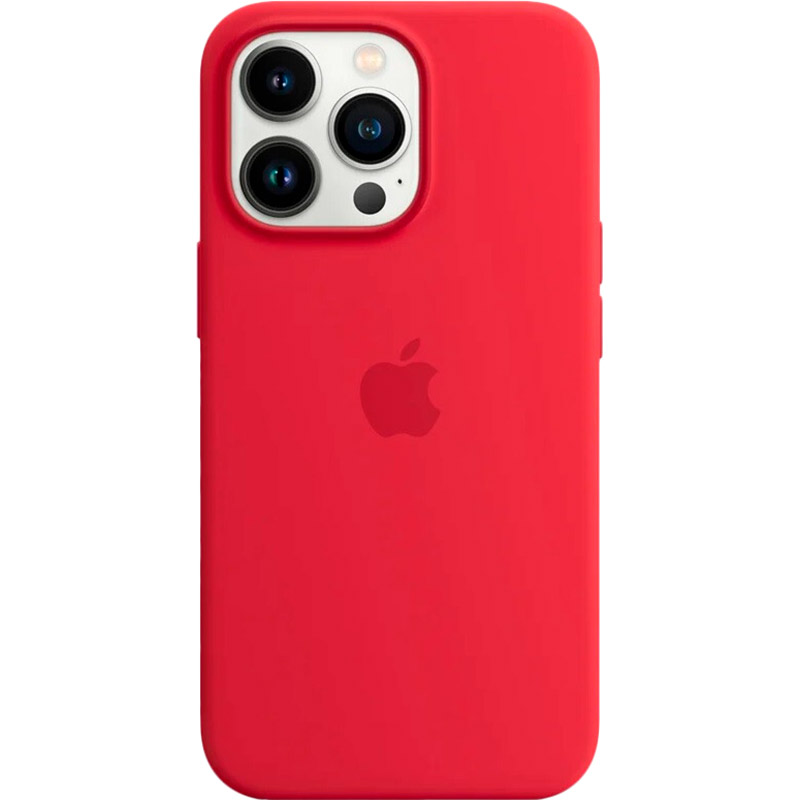 Чехол APPLE для iPhone 13 Pro Silicone Case with MagSafe (PRODUCT RED) (MM2L3ZE/A) Чехол APPLE для iPhone 13 Pro Silicone Case with MagSafe (PRODUCT RED) (MM2L3ZE/A)