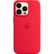 Чехол APPLE для iPhone 13 Pro Silicone Case with MagSafe (PRODUCT RED) (MM2L3ZE/A)