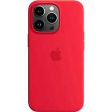 Чехол APPLE для iPhone 13 Pro Silicone Case with MagSafe (PRODUCT RED) (MM2L3ZE/A)