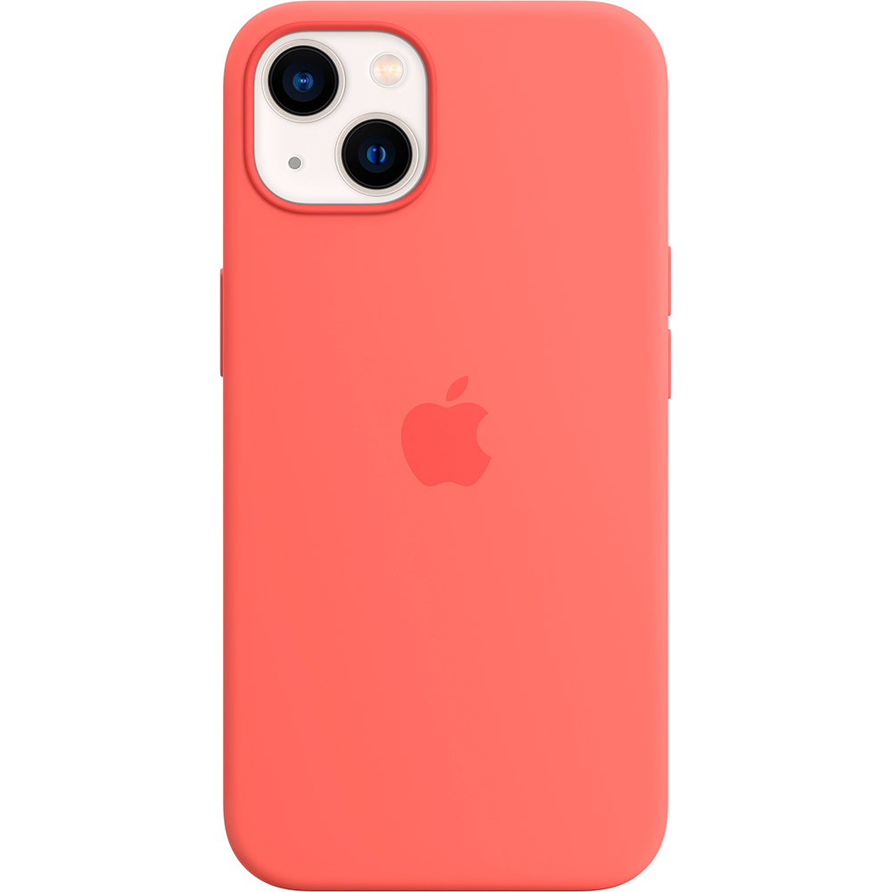 

Чехол APPLE Silicone Case with MagSafe для Apple iPhone 13 Pink Pomelo (MM253ZE/A), iPhone 13 Silicone Case with MagSafe – Pink Pomelo