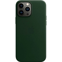 Чехол Apple MagSafe Leather Case для Apple iPhone 13 Pro Max Sequoia Green (MM1Q3ZE/A)
