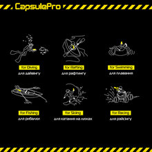 Чехол ARMORSTANDART CapsulePro Waterproof Floating Case Yellow (ARM59235)