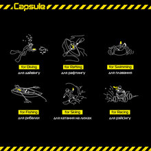 Чехол ARMORSTANDART Capsule Waterproof Case Yellow (ARM59234)