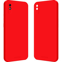 Чохол MAKEFUTURE Silk Soft TPU для Xiaomi Redmi 9A Red (MCSL-XR9ARD)